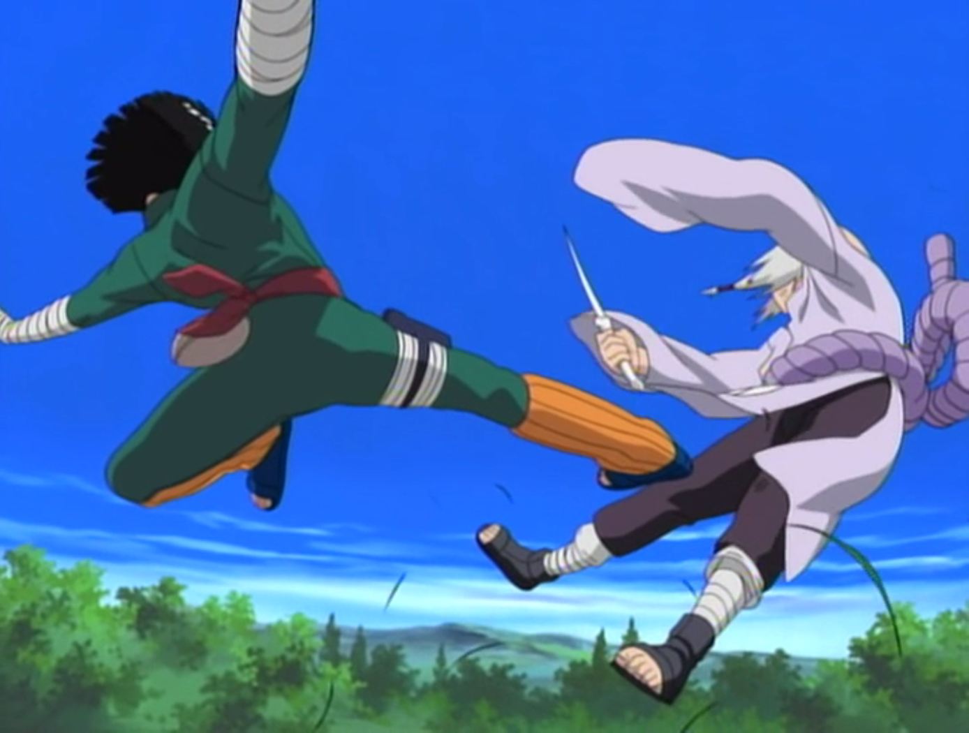 Pengguna Teijutsu dalam anime Naruto