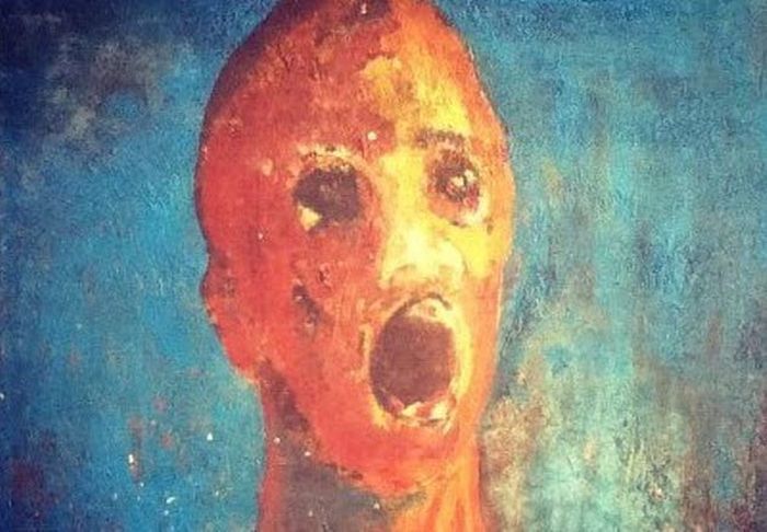 Lukisan “The Anguished Man”