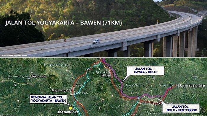Ilustrasi Peta Jalan Tol Jogja Bawen