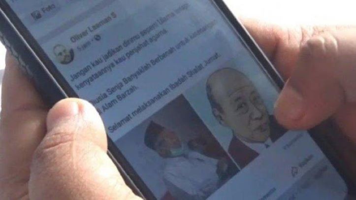 Pelaku pengunggah kolase Maruf Amin adalah ketua MUI (channel9)
