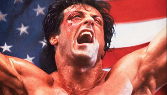 Sylvester Stallone dalam Film Rocky 