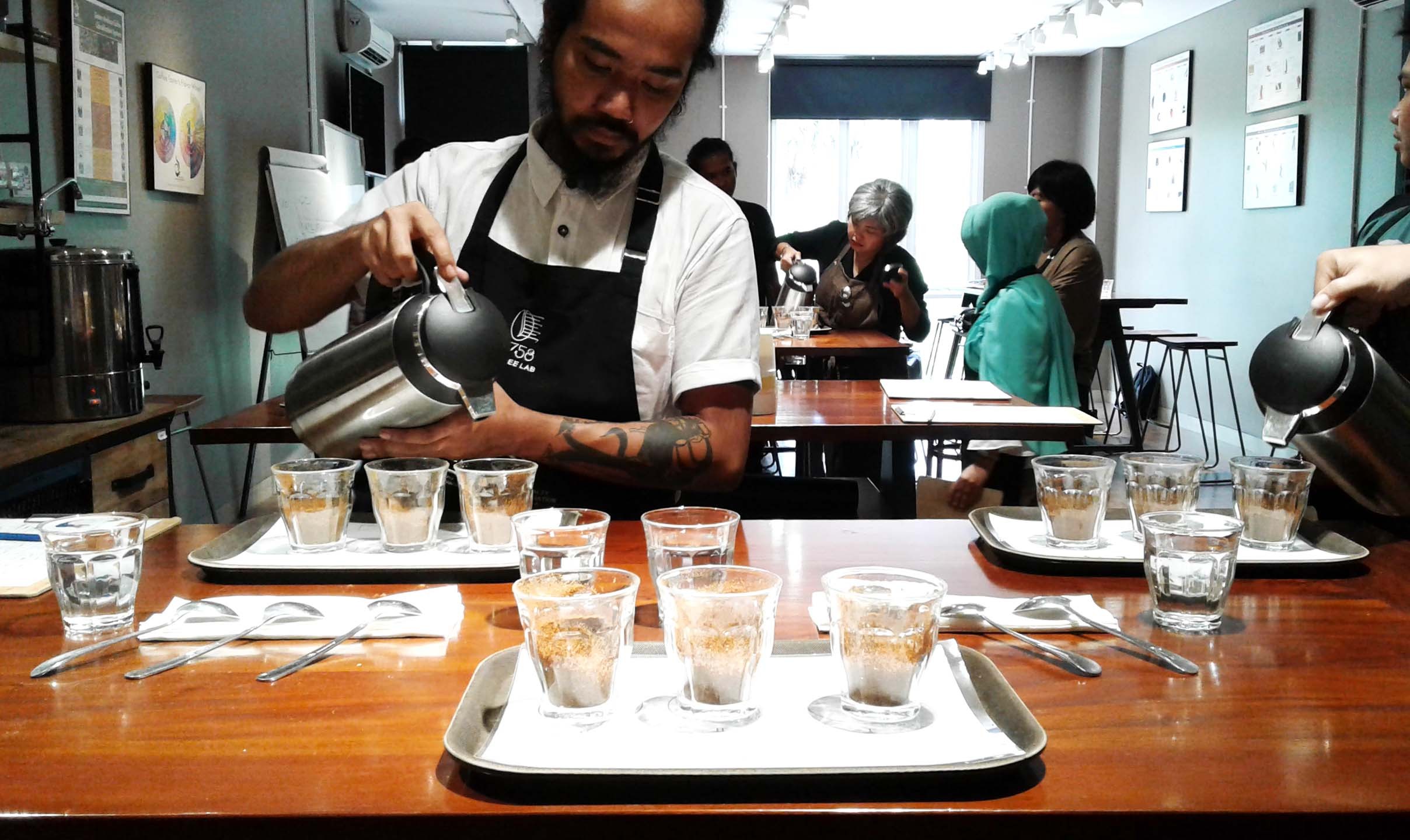 Ilustrasi Kursus Barista di Bandung