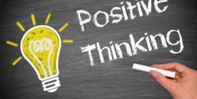 Ilustrasi Ikon Berpikir Positif