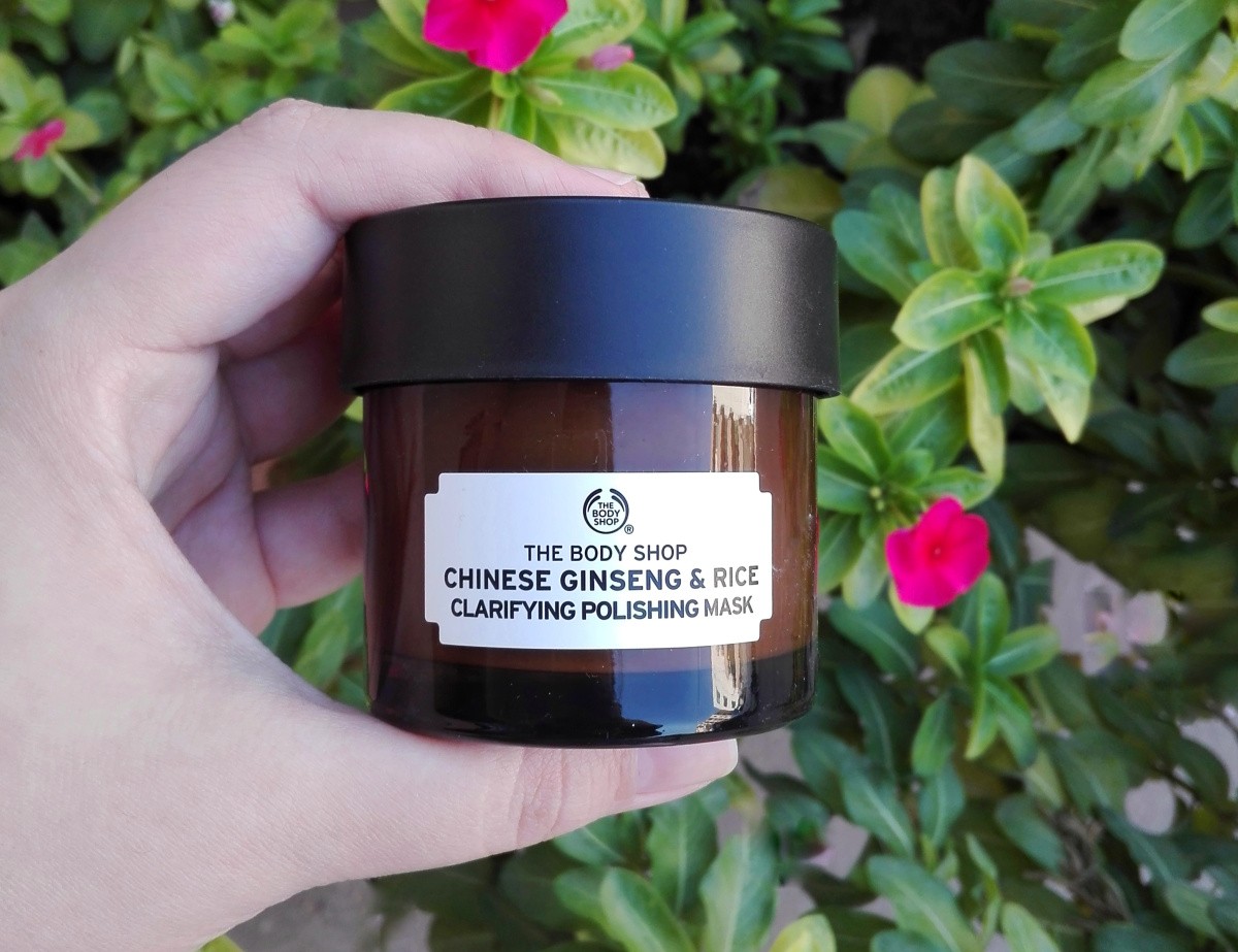 The Body Shop Chinese Ginseng & Rice Mask Clarifying Polishing Mask 