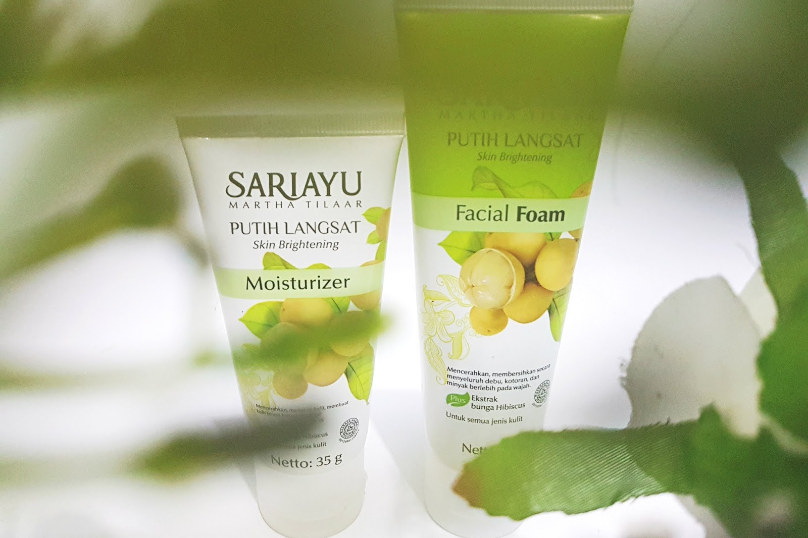 Sariayu Putih Langsat Facial Foam dan Moisturizer
