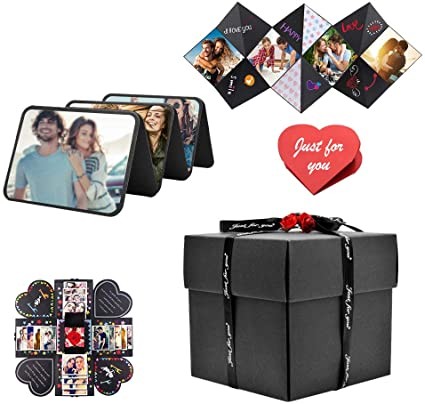 Ilustrasi Explosion Box Handmade