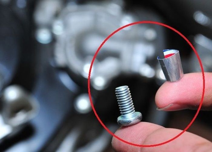 Ilustrasi Cara Mengatasi Baut Dol dengan Ganjal Seng