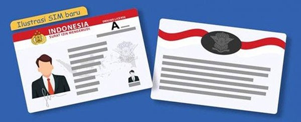 Contoh Ilustrasi SIM Baru