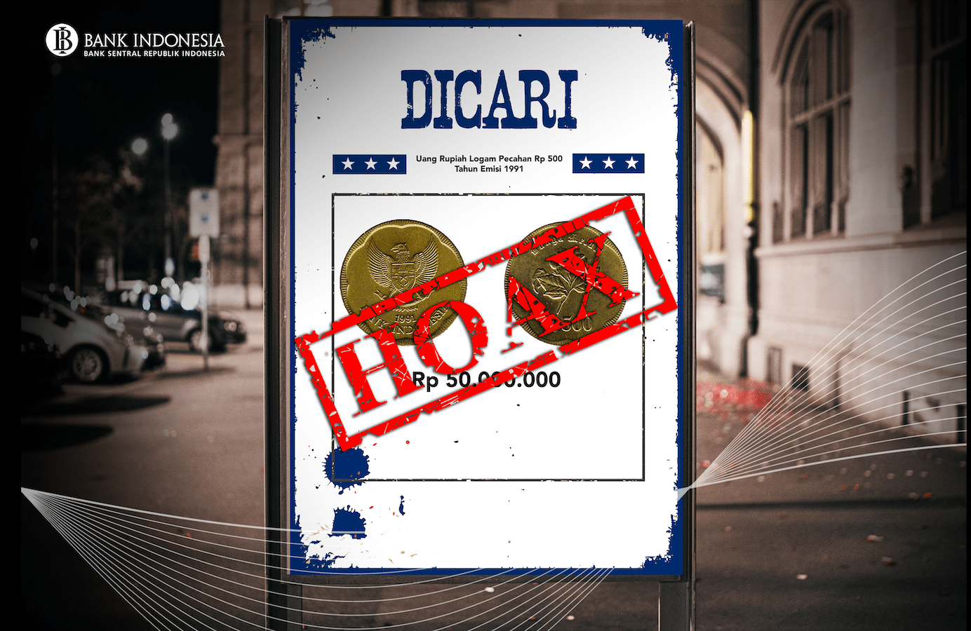 Uang logam Rp500 banyak dicari (@bank_indonesia)