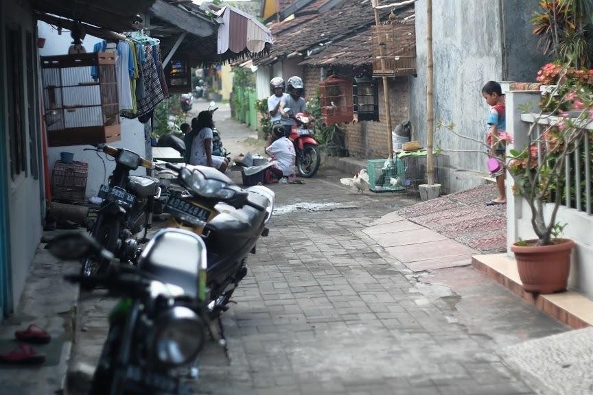 Suasana kampung Gun Jack, Badran 