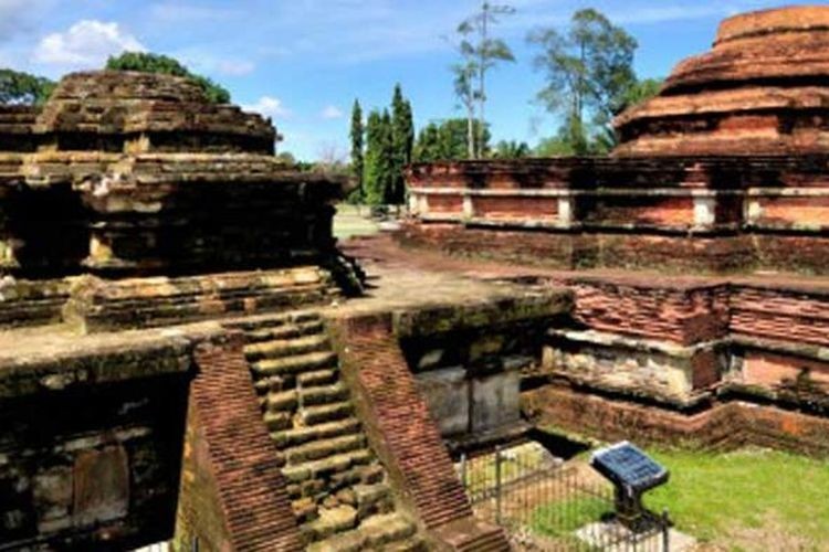 Ilustrasi Peninggalan Kerajaan Sriwijaya
