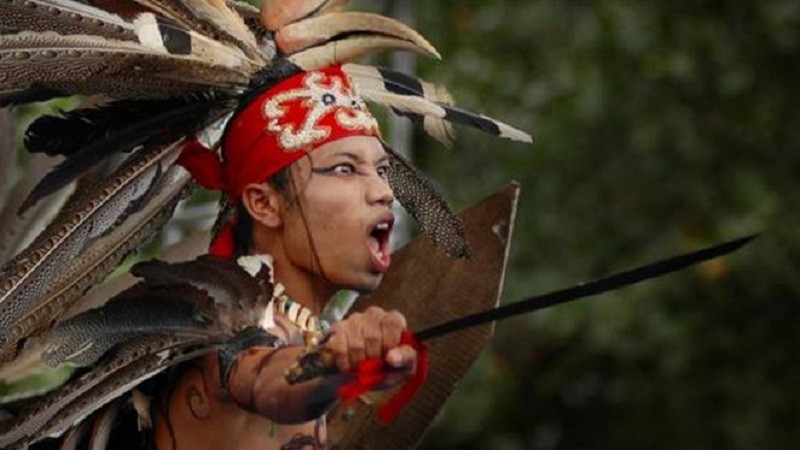 Sosok Orang Dayak 
