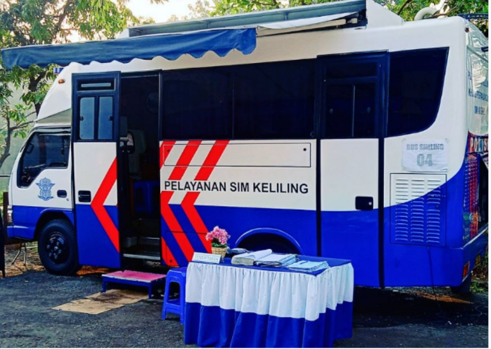 Bus Pelayanan SIM Keliling