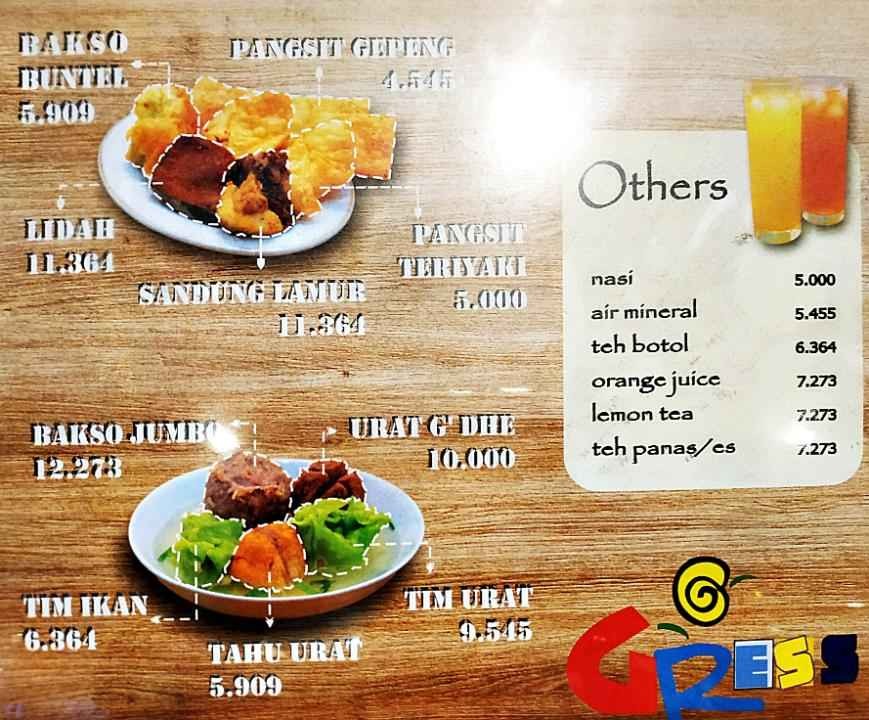 Bakso Gress Galeria Mall