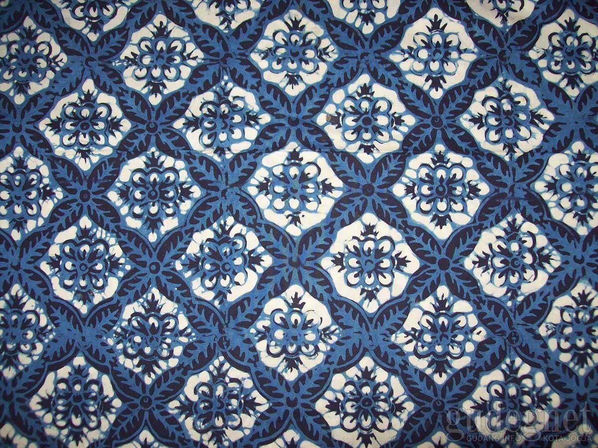 Ilustrasi Kain Batik Jogja