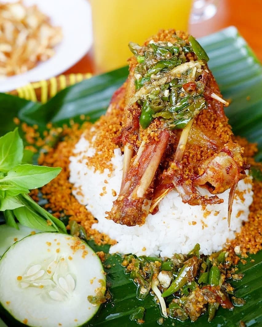 Menu sego bebek kosek